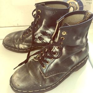 Authentic vintage Doc Martens 8-hole boots